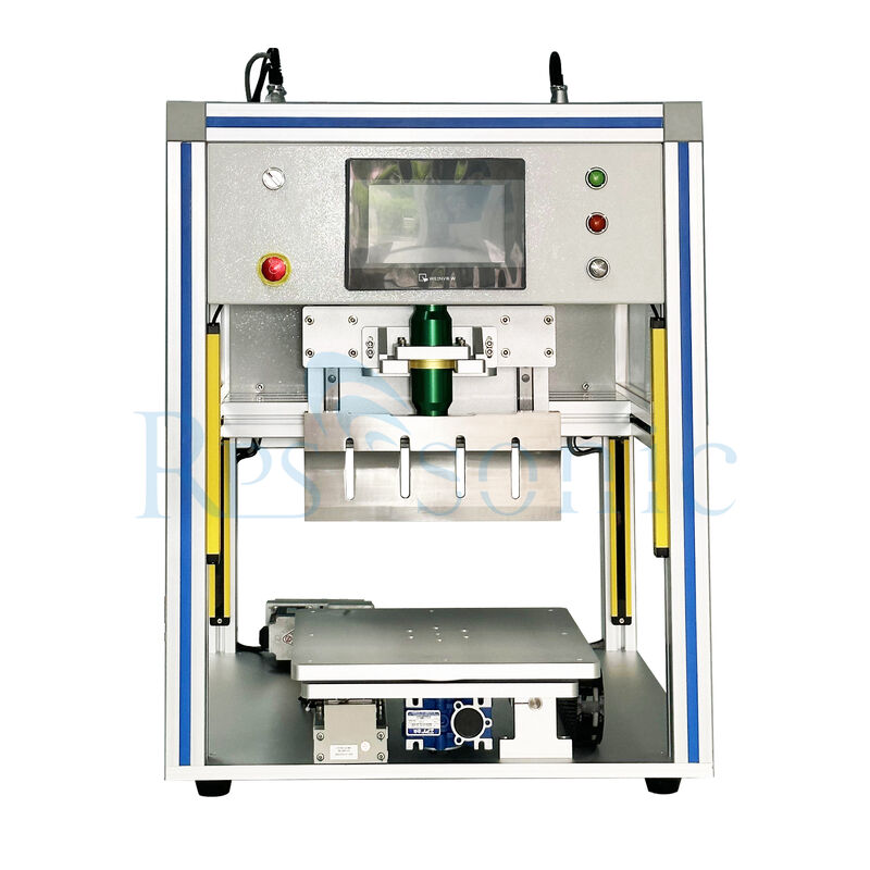高効率の半自動超音波ケーキ切断システム ベーカリーマシンのための超音波ナイフ